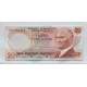 TURQUIA 20 LIRAS BILLETE SIN CIRCULAR, UNC